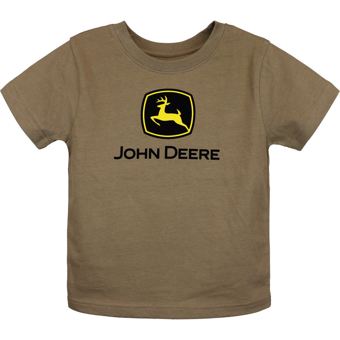 John Deere Boy Child Trademark Tee in Brown