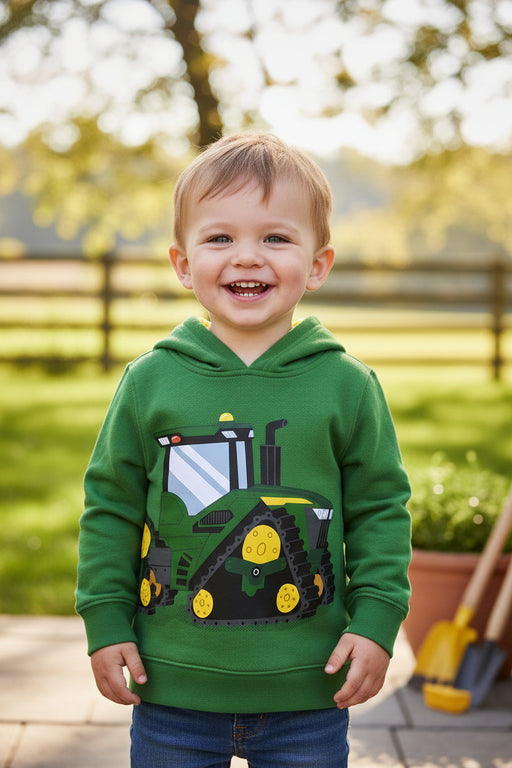 John Deere Toddler Boys Fleece Crawler Hoodie