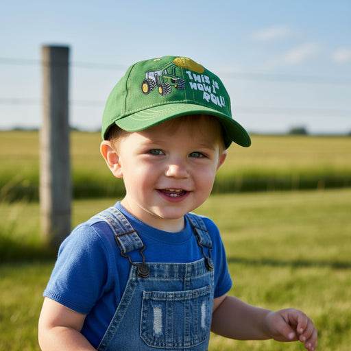 John Deere Toddler Boys This Is How I Roll Cap