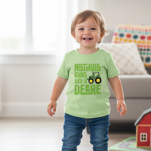 John Deere Toddler Boys "Nothing Runs Like a Deere" Tractor Tee