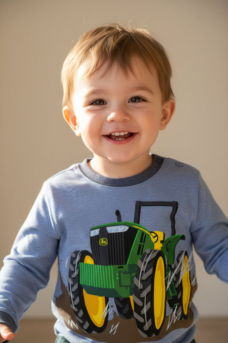 John Deere Toddler Boys Rugged Tractor Tee