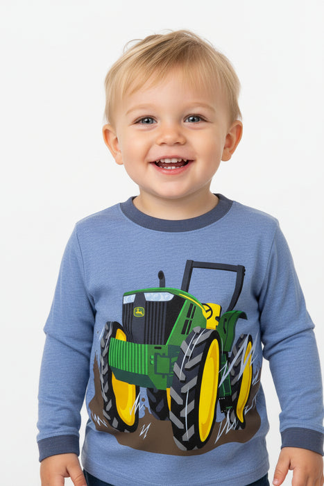 John Deere Toddler Boys Rugged Tractor Tee