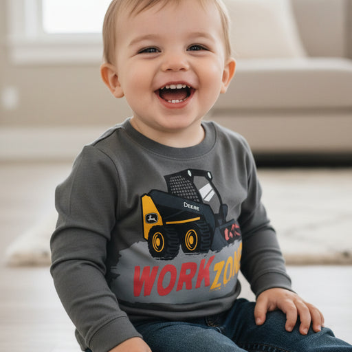 John Deere Toddler Boys Tee - Work Zone