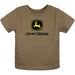 John Deere Boy Toddler Trademark Tee in Brown