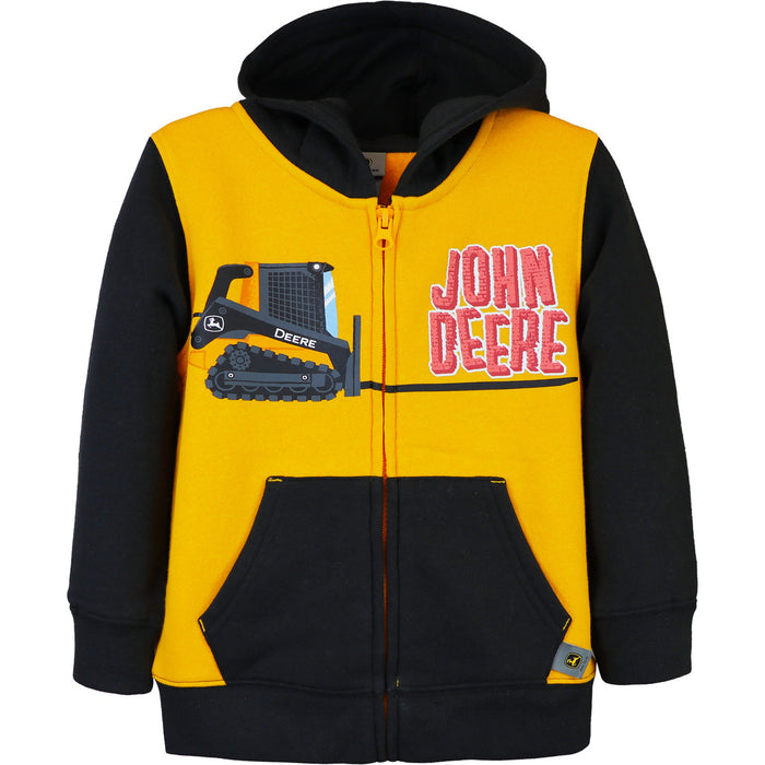 John deere zipper hoodie hotsell