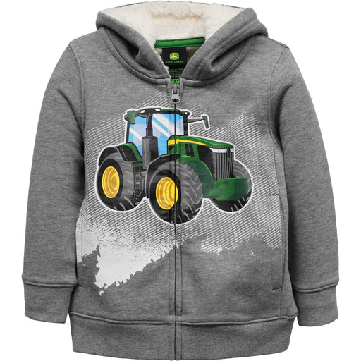 John Deere Boy Toddler Zip Hoodie Tractor