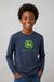 John Deere Youth Boys Long Sleeve Tee - Blue