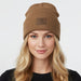 John Deere Brown Logo Beanie