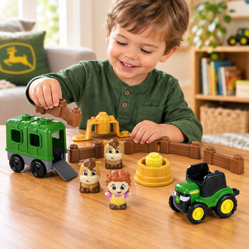 John Deere Build-A-Buddy 15-Piece Stacker Set Toy