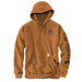 John Deere Carhartt Brown Trademark Hoodie