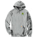 John Deere Carhartt Grey Trademark Hoodie