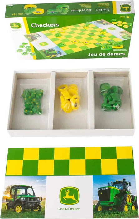 John Deere Kids Checkers Game
