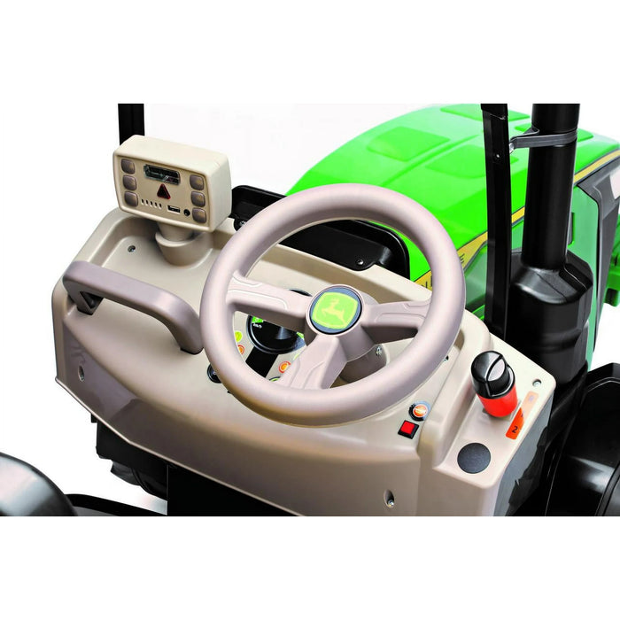 peg perego john deere dual force tractor green John Deere 12 Volt Dual Force 2 Seat Tractor — Horizon Ag & Turf