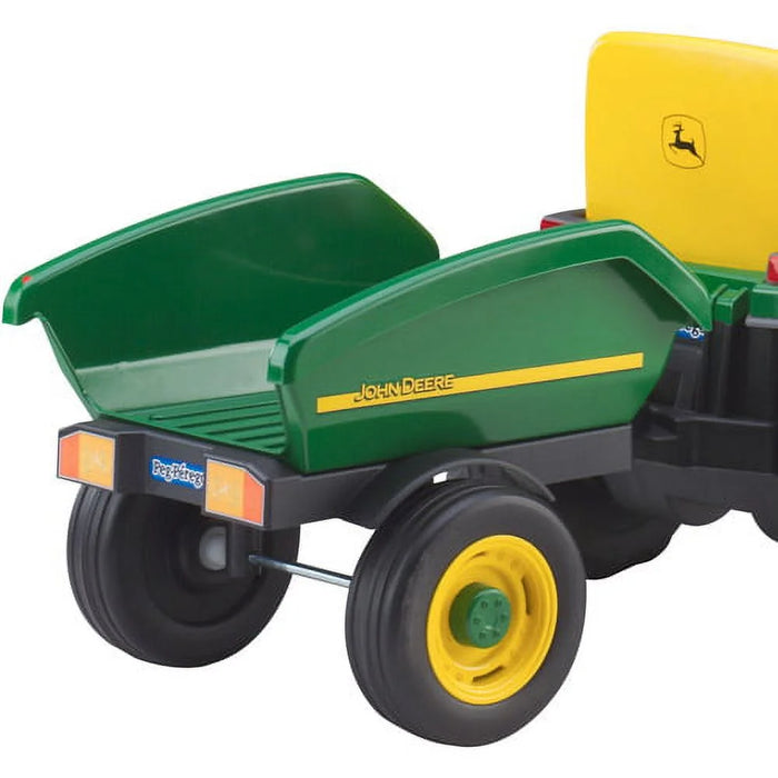 John Deere Farm Pedal Tractor with Trailer