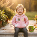John Deere Toddler Girls Fleece Hoodie - Chickens