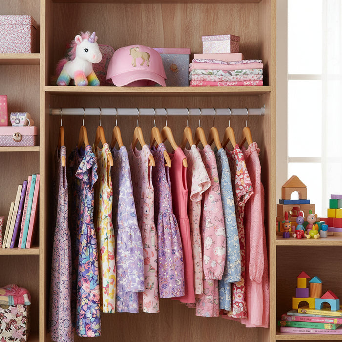 John Deere Toddler Girls Soft Pink Horse Cap