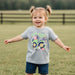 John Deere Toddler Girls  Flowers & Tractor Tee