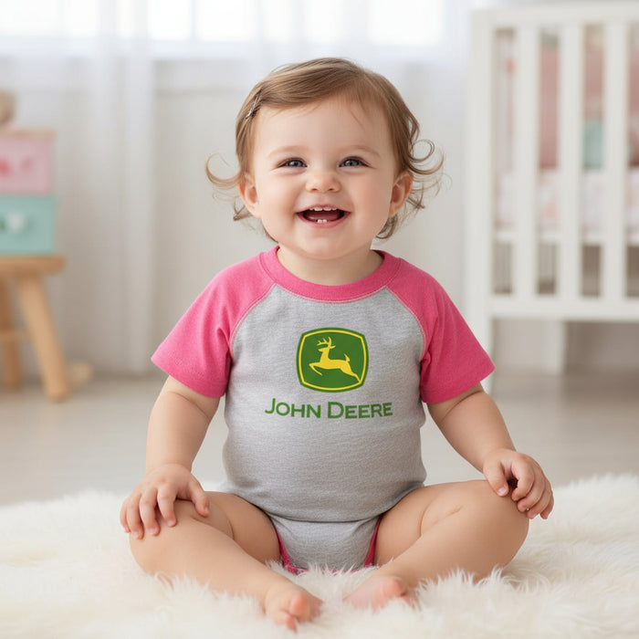 John Deere Infant Girls Body Suit