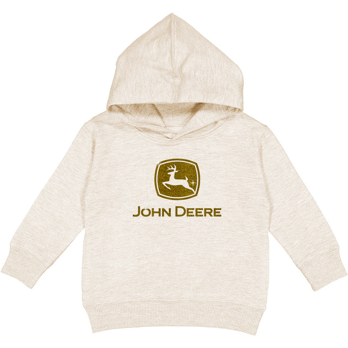 John Deere Girls Youth IV Glitter Pullover Hoodie