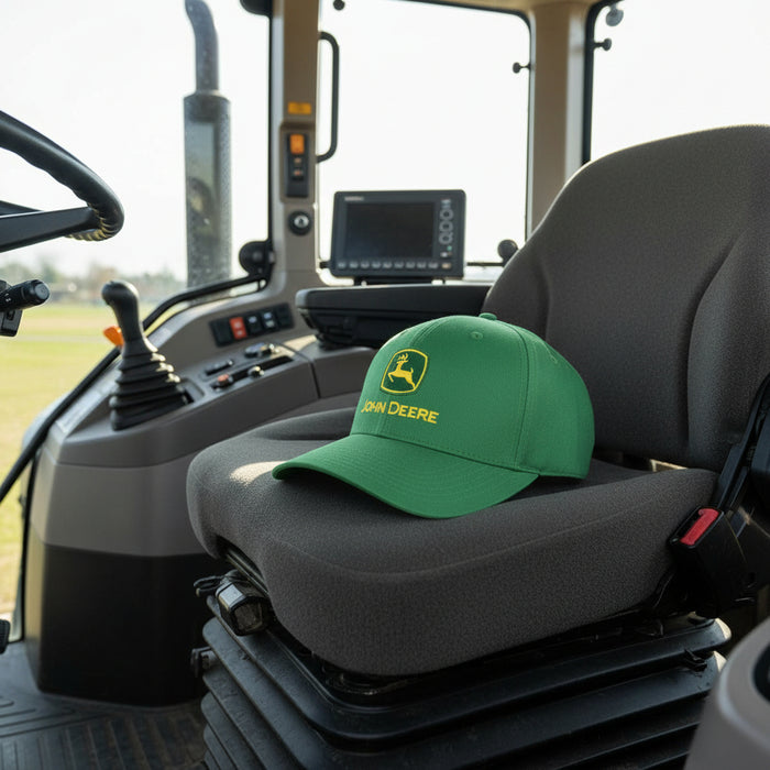John Deere Green Logo Cap