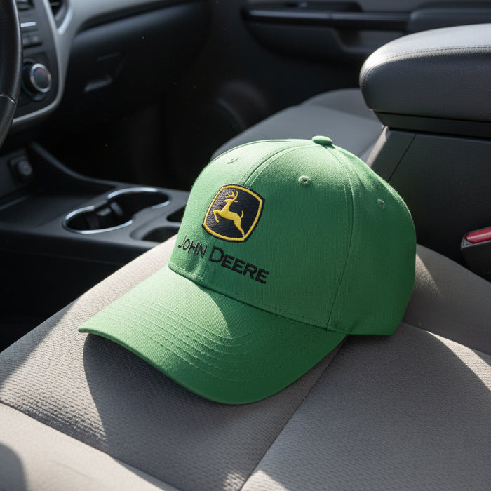 John Deere Green Mens Logo Cap