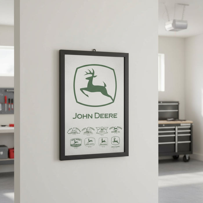 John Deere Historical Logos Mirror