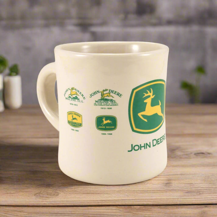 John Deere History of Logos Diner Mug