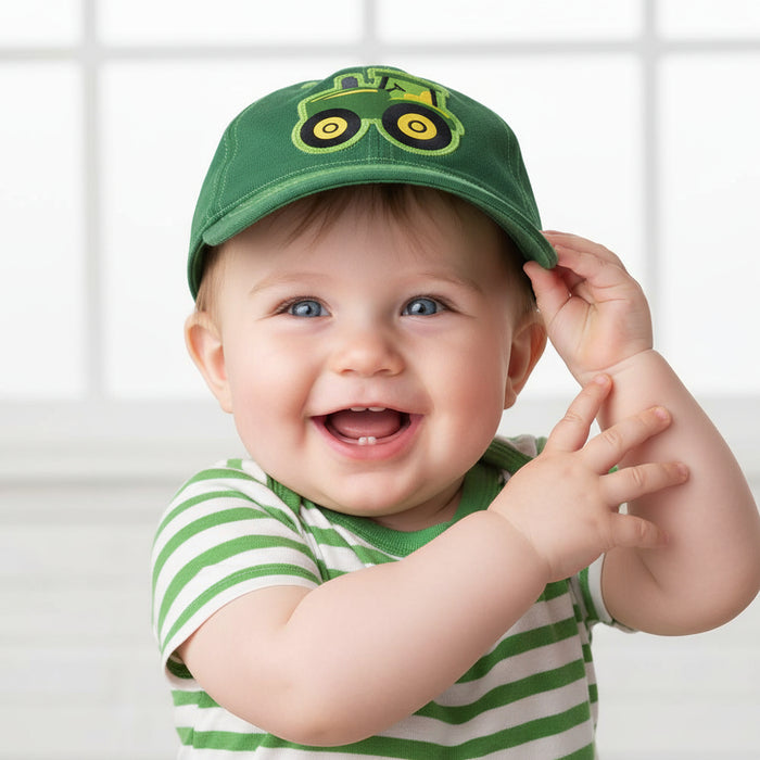 John Deere Infant Boys Green Cap