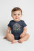 John Deere Infant Girls Flower Barn Bodysuit