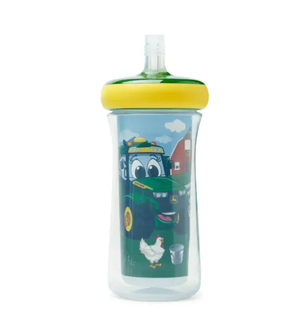 John Deere Kid's Insulated Straw Cup 2 Pack