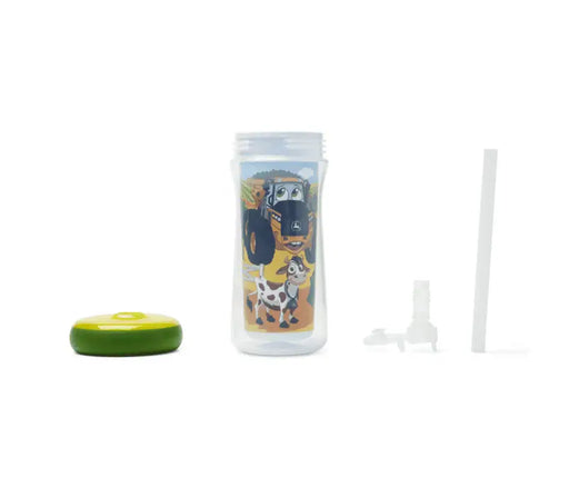 John Deere Kid's Insulated Straw Cup 2 Pack
