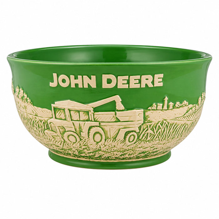 John Deere Large Stoneware Bowl