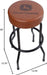 dimensions of the John Deere Matte Brown Garage Stool with Black Legs