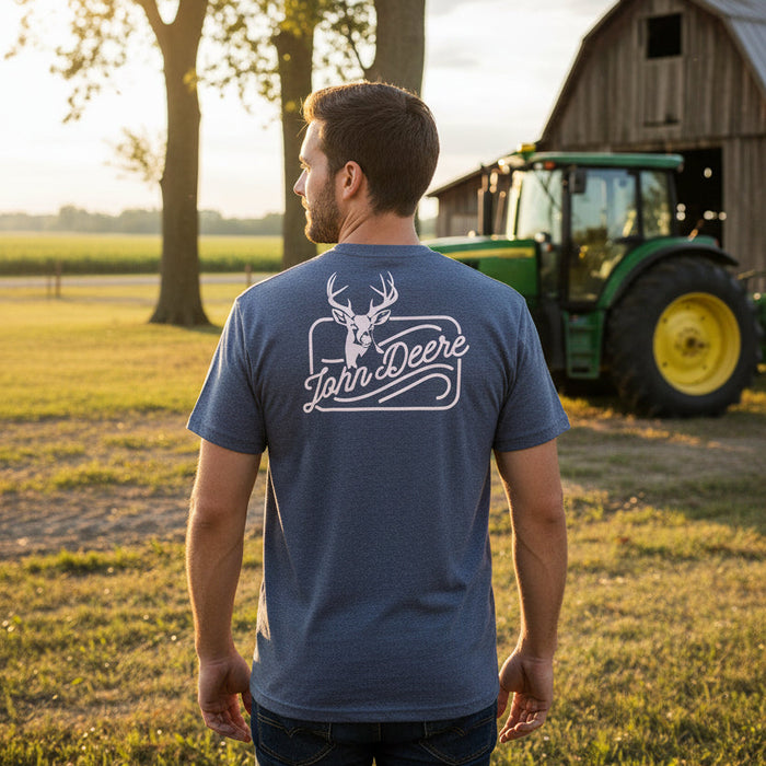 John Deere Men's Buck & Deere Short Sleeve Tee