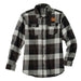 John Deere Mens Burnside Long Sleeve Flannel Shirt