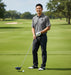 John Deere Men's Charcoal Polo Shirt