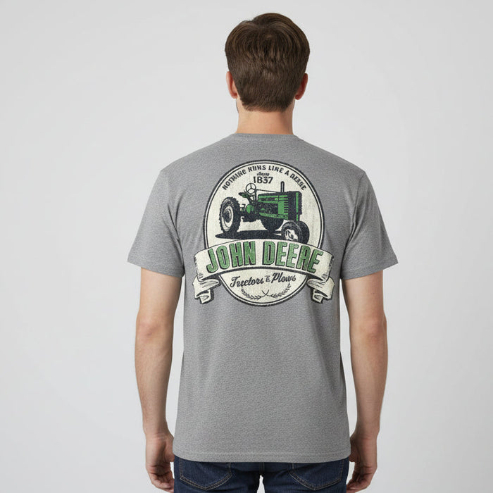 John Deere Men's Cigar Label Tee