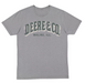 John Deere Mens Grey Deere & Co. Tee