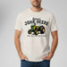 John Deere Men's Grey Vintage 1837 Tractor Tee
