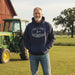 John Deere Men's Navy with Grey Deere Logo Hoodie