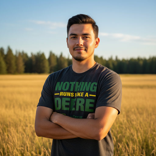 John Deere Men's "Nothing Runs Like a Deere" Tee