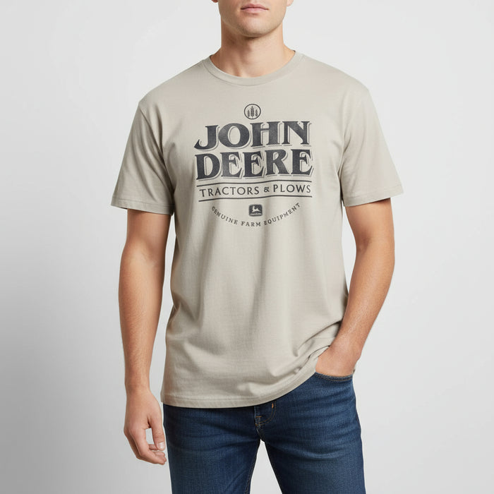 John Deere Men's Simple Wheat Tee