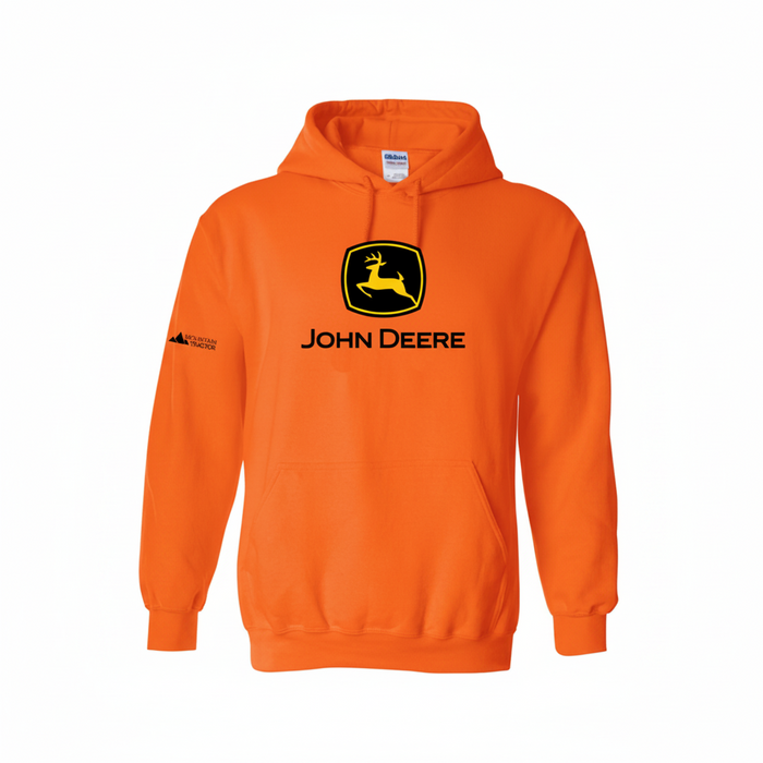 John Deere Men's Orange Classic Hoodie