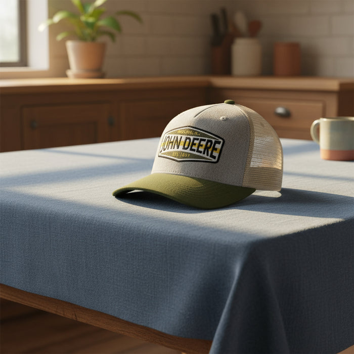 John Deere Mens Vintage Sign Cap