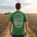 John Deere Men's White Field Tee