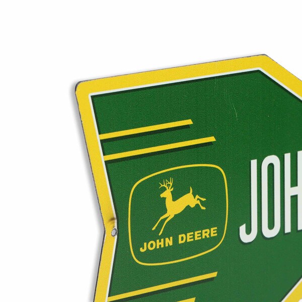John Deere Country Metal Arrow Sign