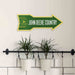 John Deere Country Metal Arrow Sign
