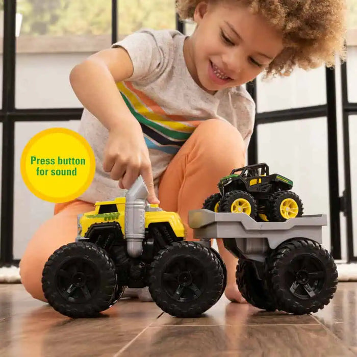 sounds on the John Deere Monster Treads Semi Play Set
