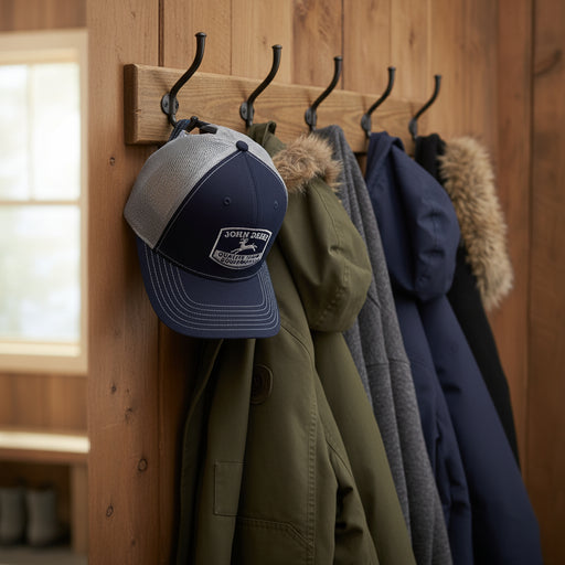 John Deere Navy Quality Farm Equipment Hat