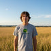 John Deere Men's Oxford Classic Logo Tee
